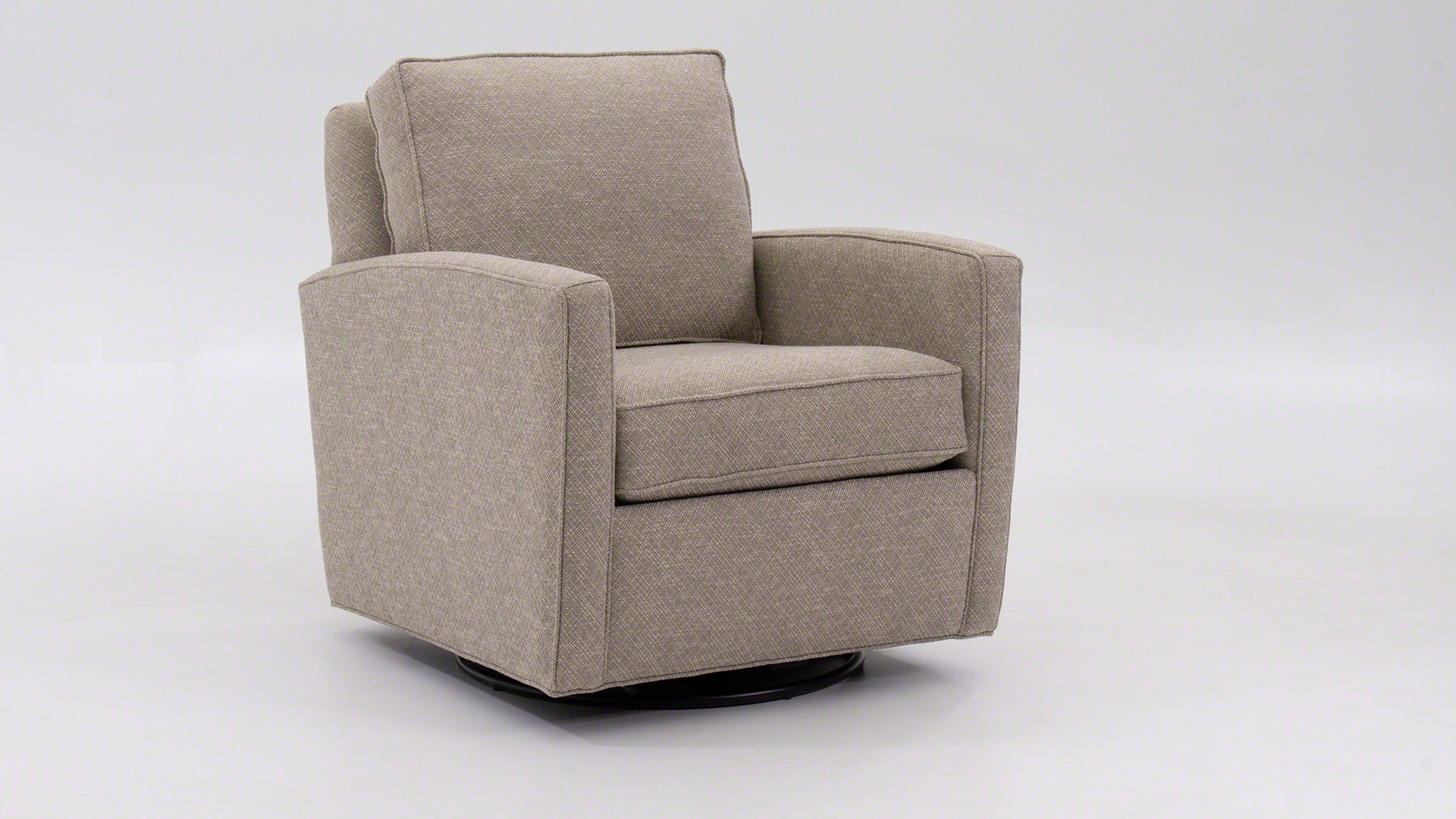 Sussex swivel glider by sales klaussner