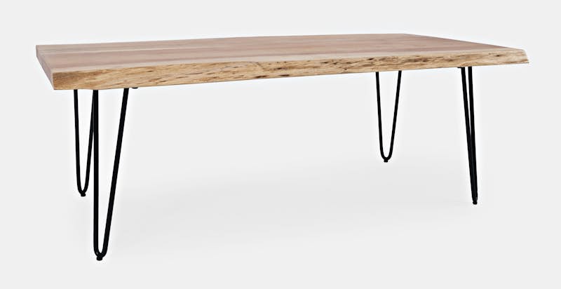 1984-1 Blonde Live Edge Cocktail Table