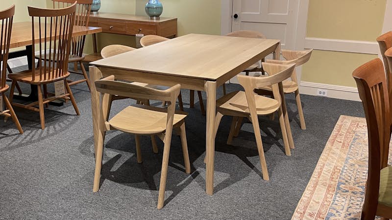 Bok Extension Dining Table Set with 6 Chairs
