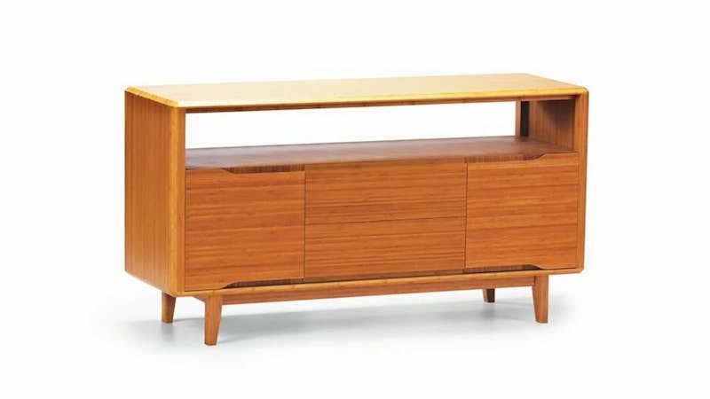 G0034CA Currant Media Cabinet - Carmelized Bamboo
