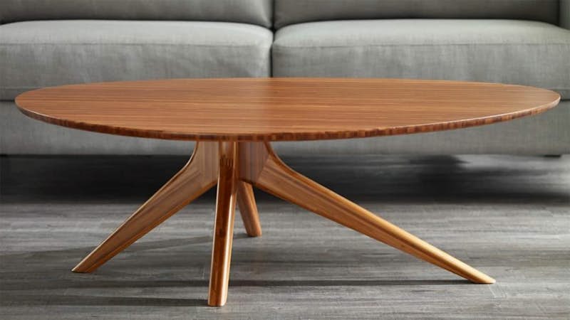 GCT001AM Rosemary Coffee Table - Amber Bamboo