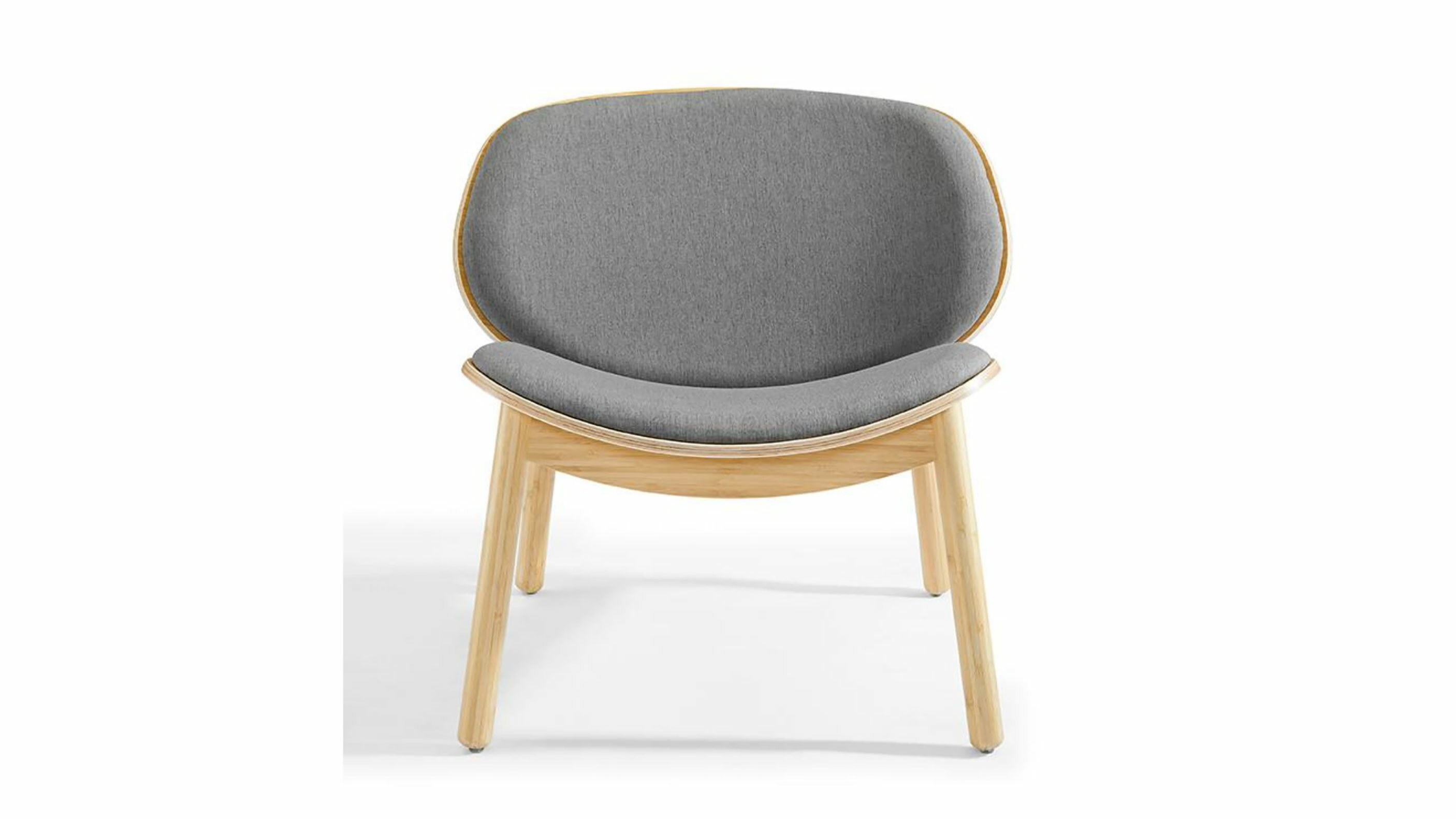 grey bamboo chair