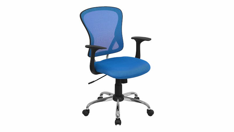 H-8369F-BL-GG - Blue Mesh Office Chair