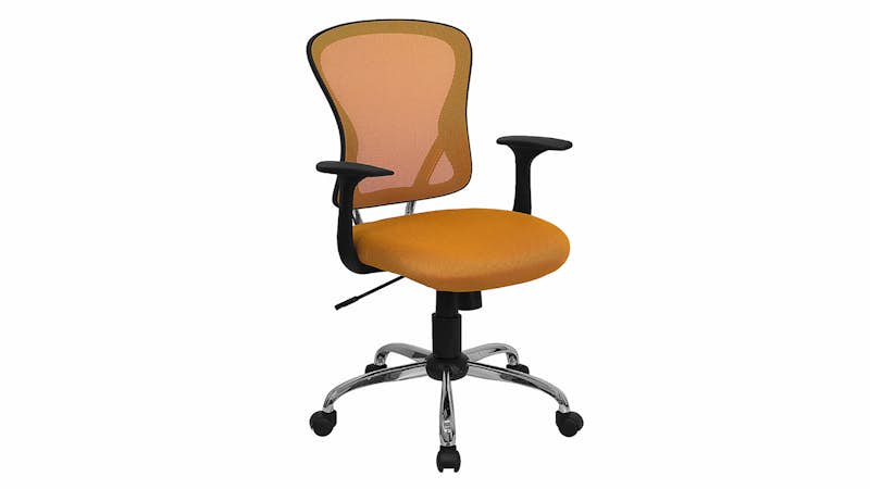 H-8369F-ORG-GG - Orange Mesh Office Chair
