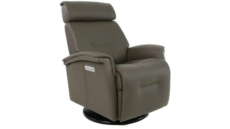 Large Power Swing Relaxer Recliner with Lumbar 571116P