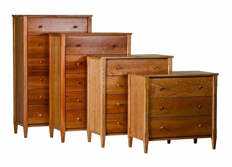 Shaker Chests in Natural Cherry