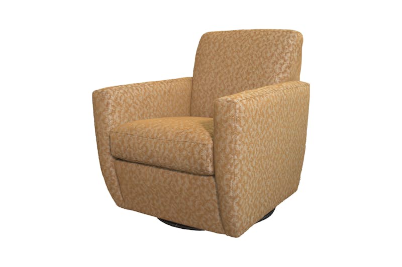 Vancouver Swivel Chair in Rodman Amber - A021316