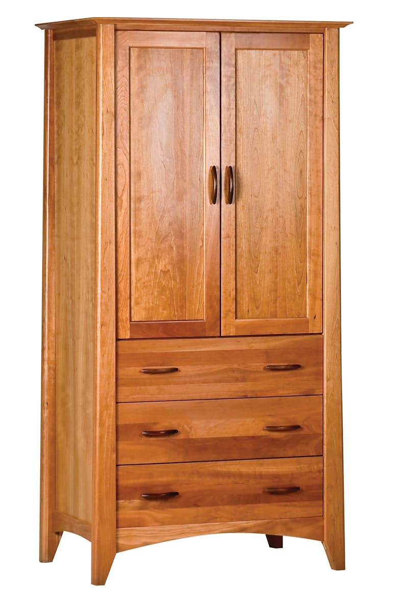 Willow Armoire Natural Cherry